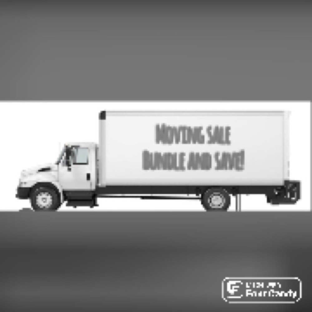 Moving Sale - Bundle and Save